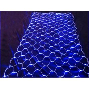 Светодиодная гирлянда "Сетка" 220V 120pcs (белый провод)